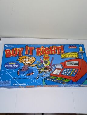 Learning Resources Buy It Right Money Shopping Game